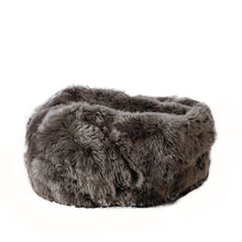 Load image into Gallery viewer, Insta Living Bean Bag Chairs XXL Luxurious Grey Sheepskin Beanbag
