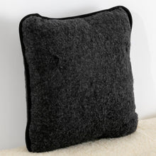 Load image into Gallery viewer, Insta Living Pillow Merino Wool Pillow - Black
