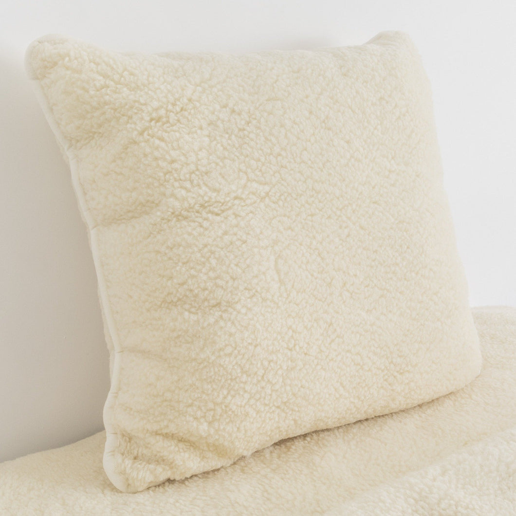 Merino Wool Pillow - Natural